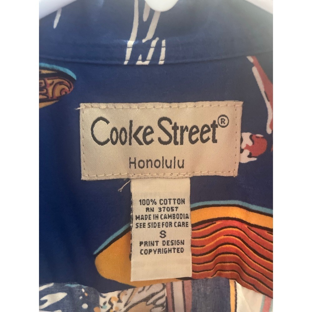 Cooke Men's Street Men's Button Down Shirt size Small - Picture 6 of 8
